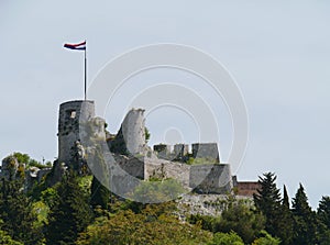 The Croatian Klis castle