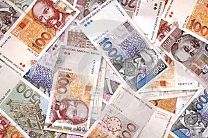 Croatian Kuna banknote photo
