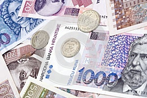 Croatian Kuna currency photo