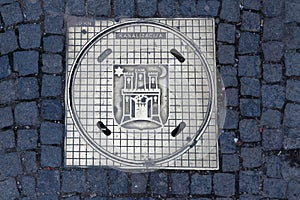 Croatian manhole cover (Zagreb