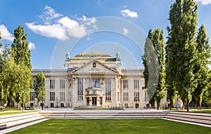 Croatian National State Archives building in Zagreb