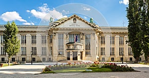 Croatian National State Archives building in Zagreb photo