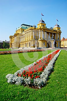 Croatian National Theater, Zagreb, Croatia