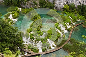 Croatian Plitvice Lakes National Park