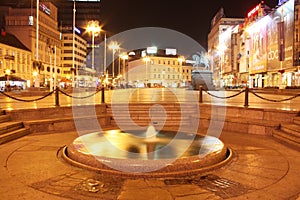 Croatian's main square