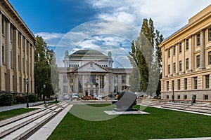 The Croatian State Archives in downtown Zagreb