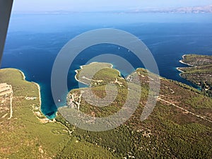 Impressive flight along the coast in Croatia 30.8.2017 photo