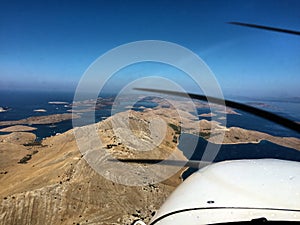 Impressive flight along the coast in Croatia 30.8.2017 photo