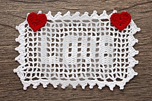 Crochet background