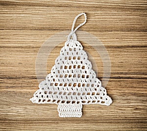 Crochet christmas tree