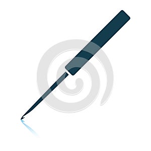 Crochet hook icon