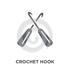 crochet hook icon from Sew collection.