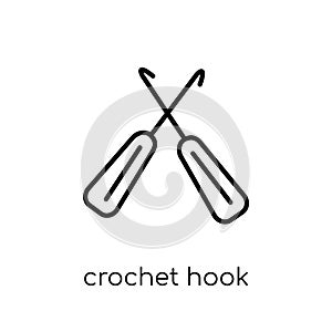 crochet hook icon from Sew collection.