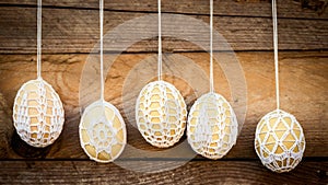 Crochet pattern Easter eggs