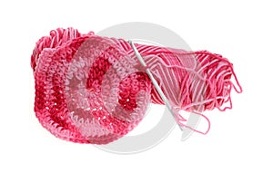 Crochet Sample Yarn and Hook
