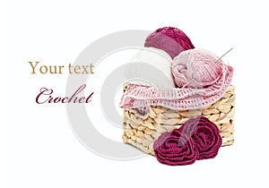 Crochet setting photo