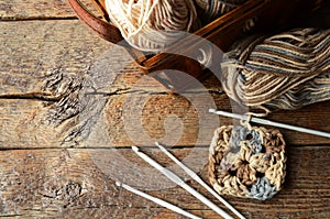 Crochet Yarn and Hook