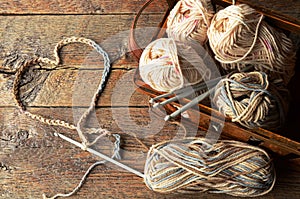 Crochet Yarn and Hook