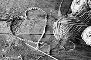 Crochet Yarn and Hook