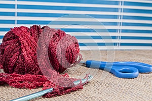 Crochet yarn,needle,hook