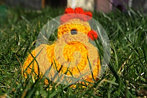 Crocheted Easter Chicken