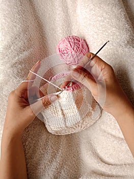 Crocheting the Happiness complete the time