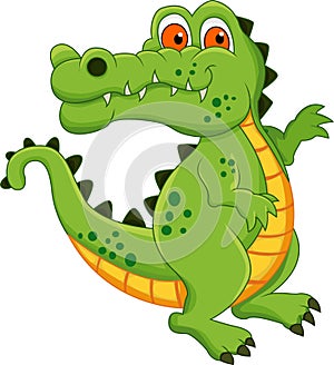 Crocodile cartoon