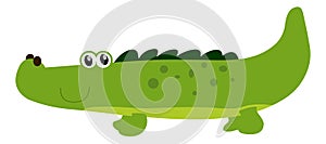 Crocodile cartoon vector