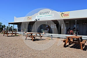 Crocodile Dundee`s Walkabout Creek Hotel in McKinlay Queensland Australia