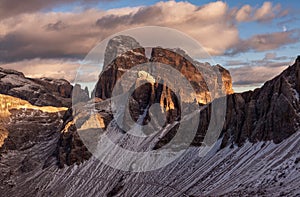 Croda dei Toni, Dolomites, Italy