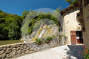 Croda`s Watermill, ancient place in Valdobbiadene area, Veneto, Italy