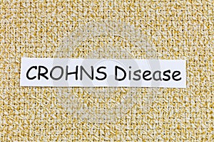 Crohns disease colon bowel inflammation medical illness