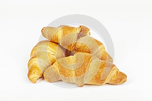 Croisant on the white background photo