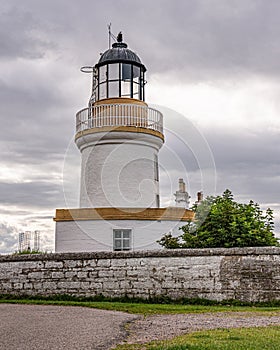 Cromarty Point Lighthouse on the Moray Firth