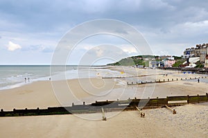 Cromer Beach from the pier
