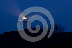 Cromer lighthouse at night