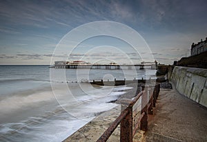 Cromer Pier in Autumn from a Distance