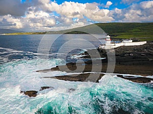 Cromwell lighthouse. Valentia Island. Ireland