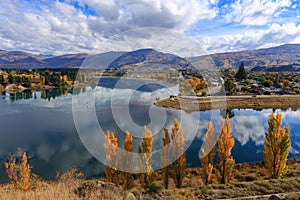 Cromwell, New Zealand, in autumn