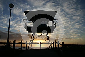 Cronulla life guard tower