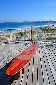 Cronulla surf bench photo