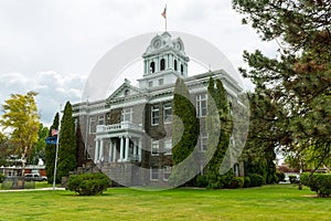 The Crook County Courthouse in Prineville, Oregon, USA