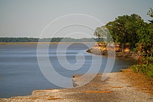 Crooked River Scenic View from an eroded cliff