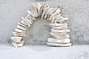 Crookedness of the pebbles