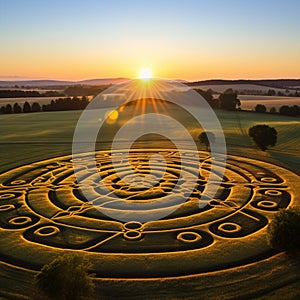 Crop Circle Chronicles: Artistic Testimony from the Unknown