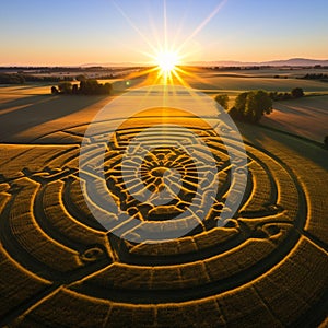 Crop Circle Chronicles: Artistic Testimony from the Unknown