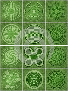 Crop circles photo