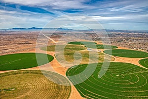 Crop Circles south of Phoenix, Arizona