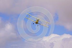 Crop spraying aircraft