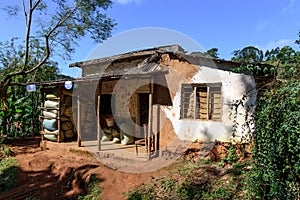 Crop storage house in the Usambara Mountains